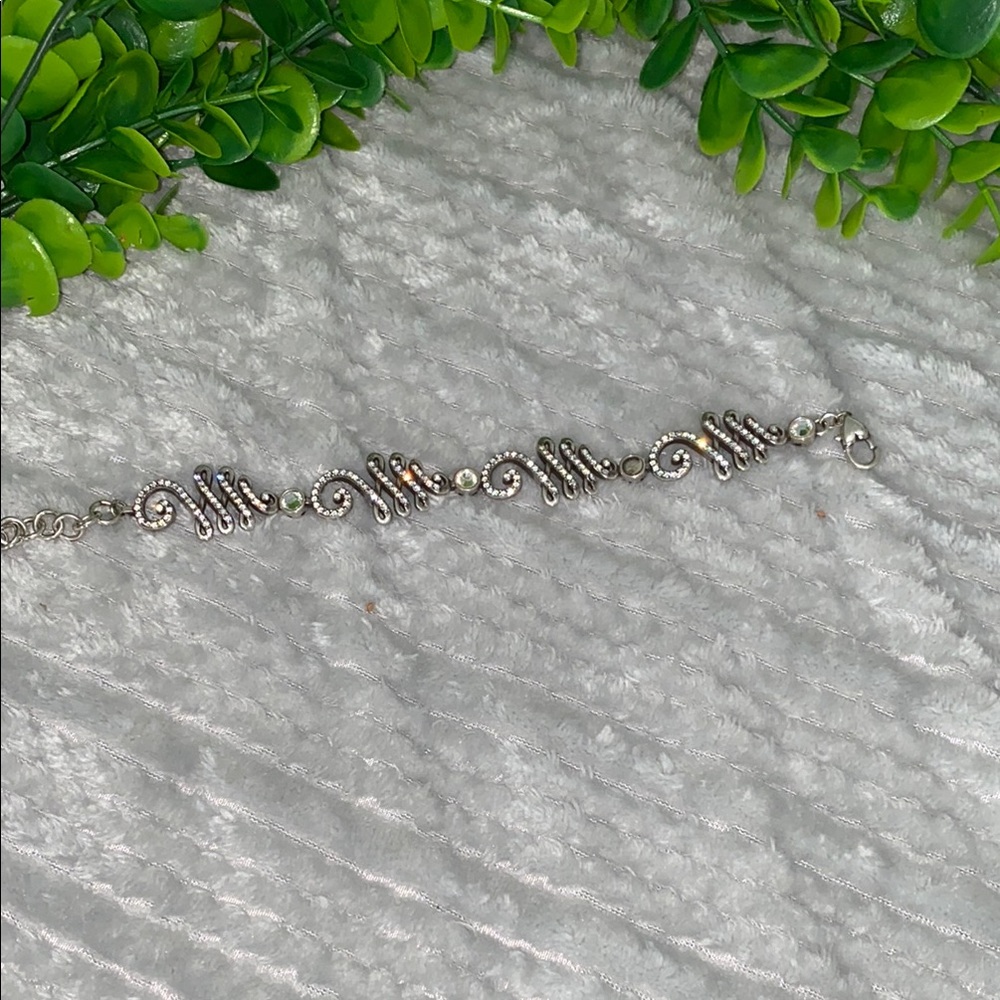 Brighton Silver Twisted Wire Bracelet